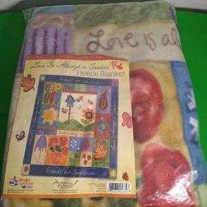 Love is Always in Season Fleece Blanket